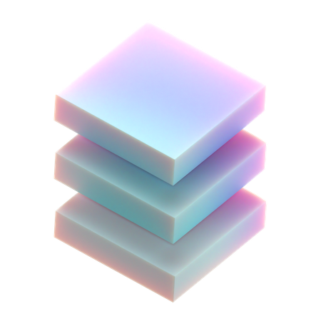 Layers  3D Icon