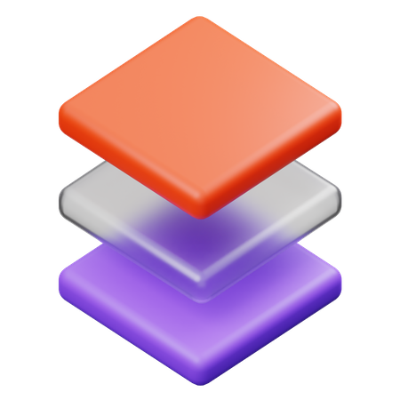 Layers 3D Icon