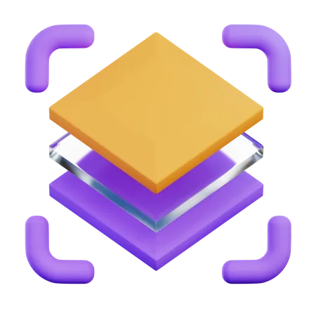 Layers 3D Icon