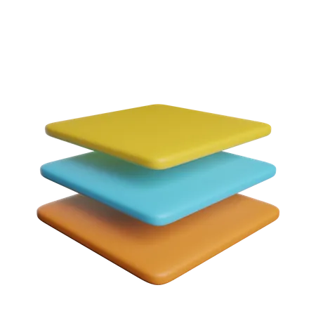 Layers File Design 3D Icon