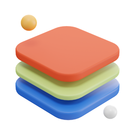Layers  3D Icon