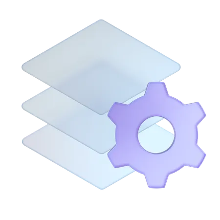 Layers Setting  3D Icon