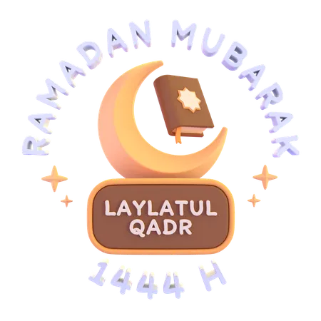 Laylatul qadr  3D Icon