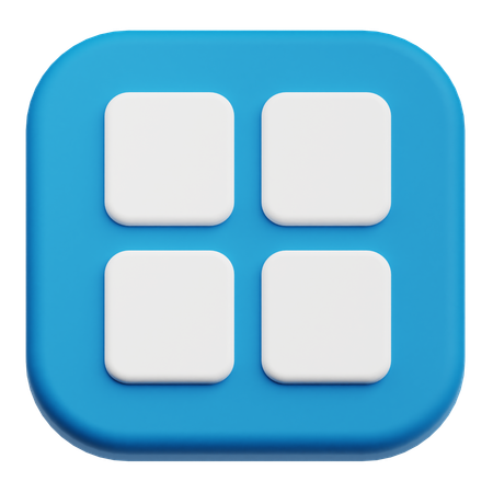 Layout  3D Icon