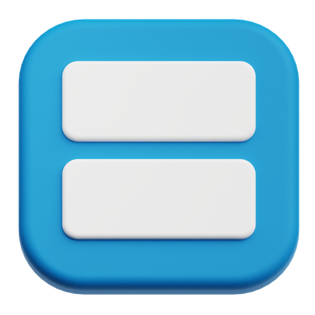 Layout  3D Icon