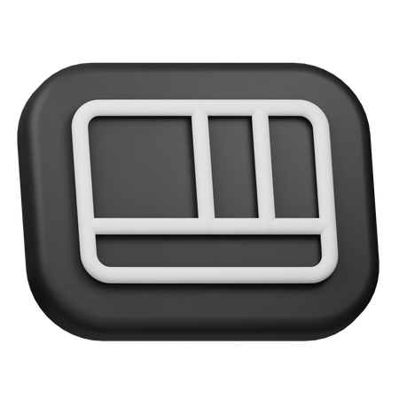 Layout  3D Icon