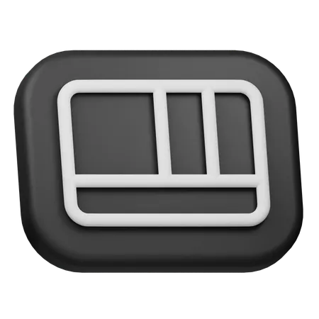 Layout  3D Icon