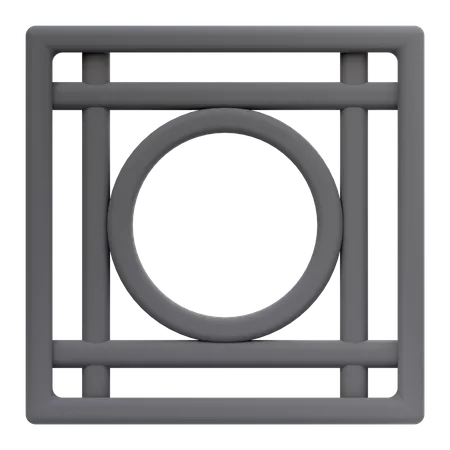 Layout  3D Icon