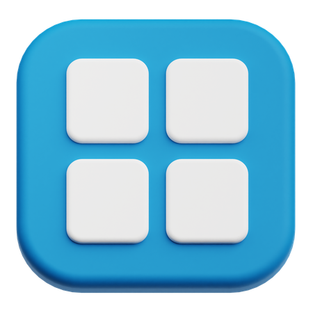 Layout  3D Icon