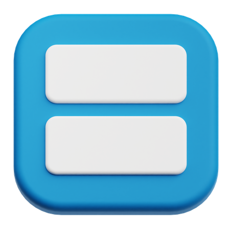 Layout  3D Icon