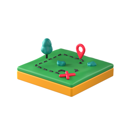 Disposição do campo  3D Icon