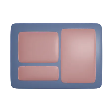 Layout Design  3D Icon