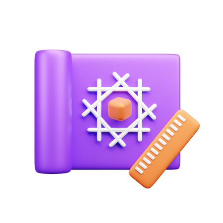 Layout do site  3D Icon