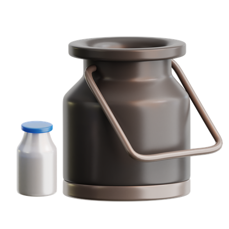 Le lait peut  3D Icon