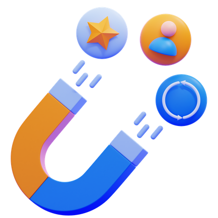 Lead Generation  3D Icon