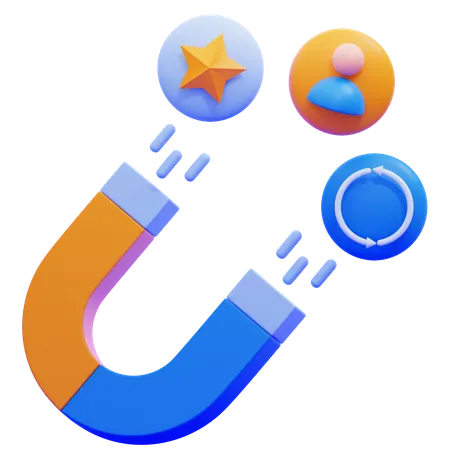Lead Generation  3D Icon