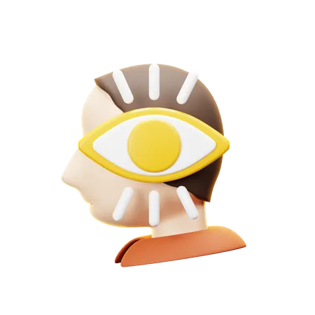 Leader Vision  3D Icon