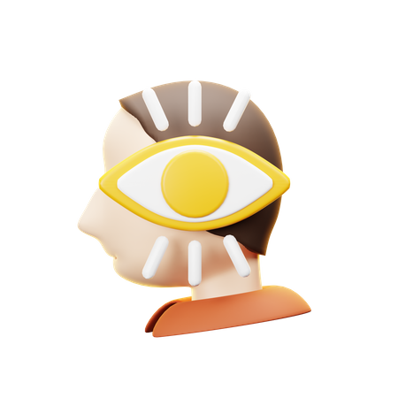 Leader Vision  3D Icon