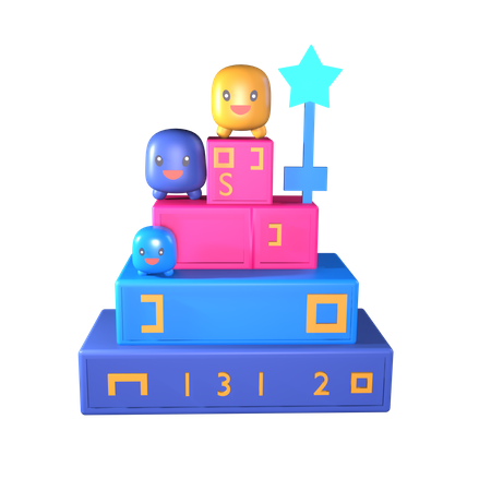 Leaderboard  3D Icon