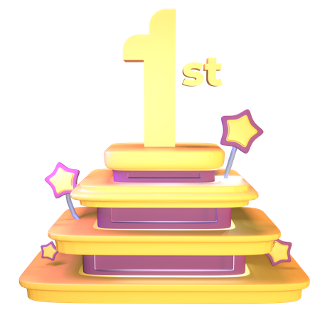 Leaderboard  3D Icon