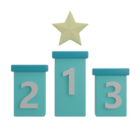 Leaderboard  3D Icon