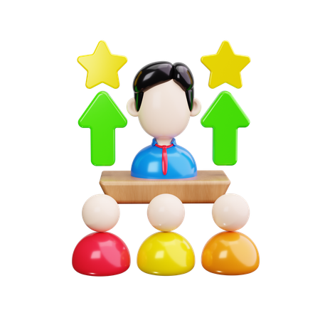 Leadership  3D Icon
