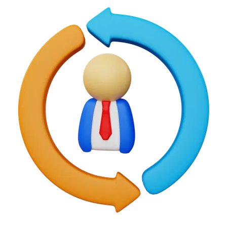 Leadership  3D Icon