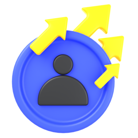 Leadership Vision  3D Icon