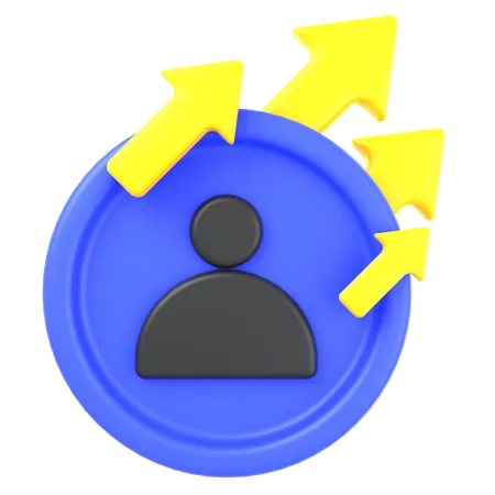 Leadership Vision  3D Icon