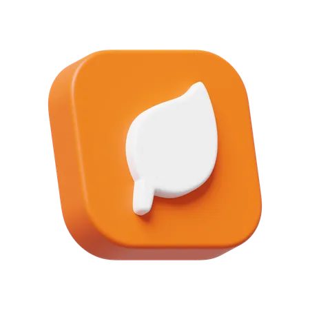 Leaf  3D Icon