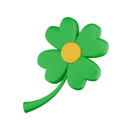 Leaf Clover  3D Icon
