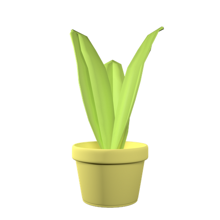 Leaf Pot  3D Icon