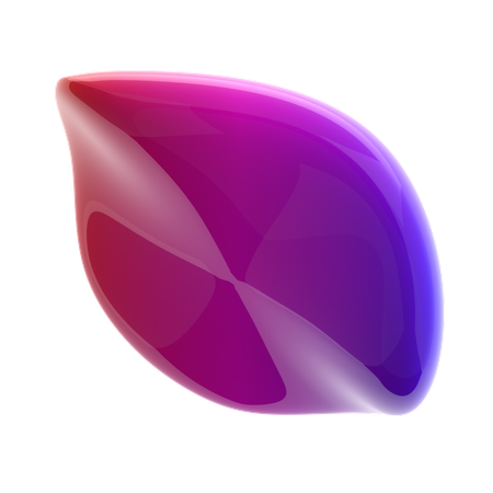 Leaf shape  3D Icon