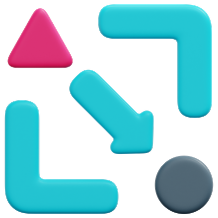 Lean Agile  3D Icon