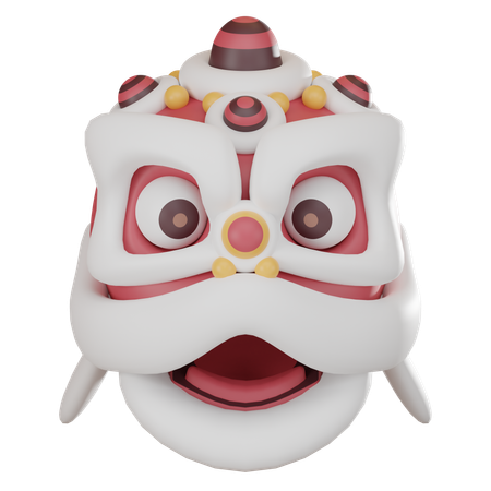Leão chinês  3D Icon
