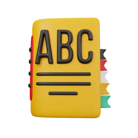 Learn Abc  3D Icon