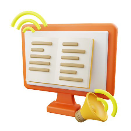 Learn By Internet  3D Icon