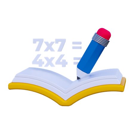 Learn To Count  3D Icon