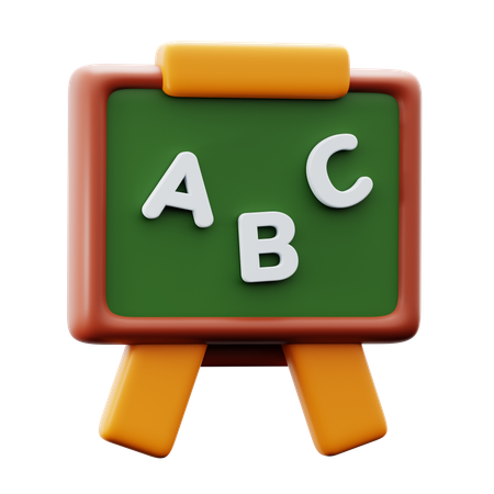 Learning Abc  3D Icon