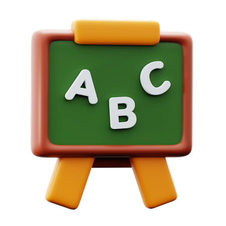 Learning Abc  3D Icon