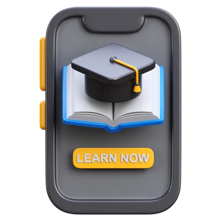 Learning App  3D Icon