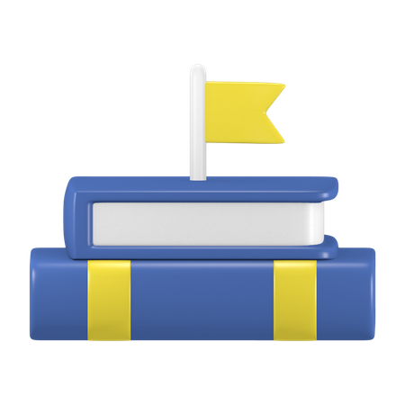 Learning Book  3D Icon