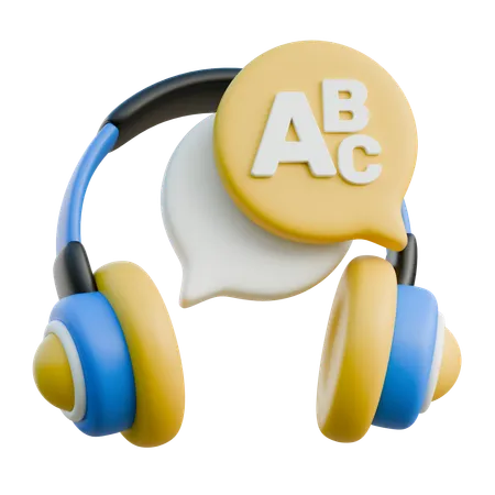 Learning Hearing  3D Icon