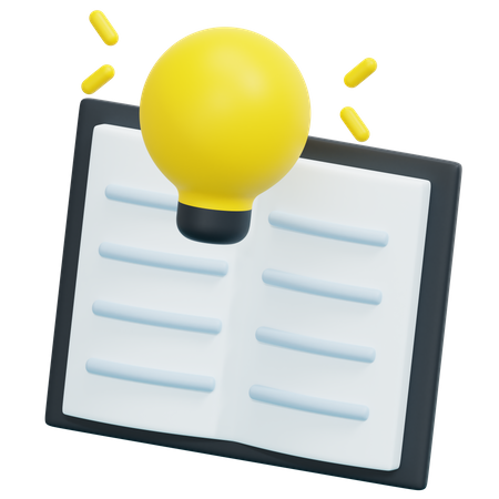 Learning Idea  3D Icon