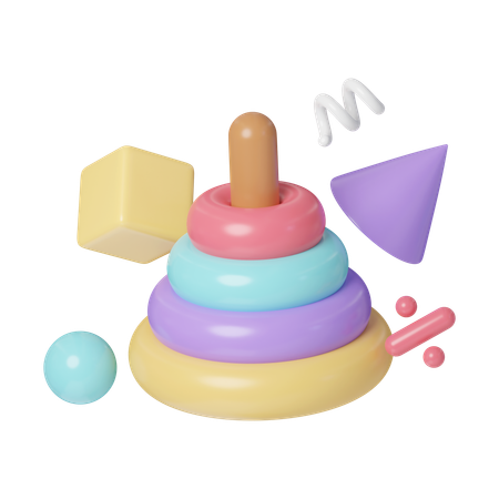 Learning Shapes  3D Icon