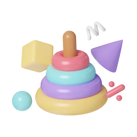 Learning Shapes  3D Icon