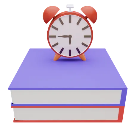 Learning Time 3D Icon