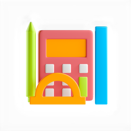 Learning Tools  3D Icon