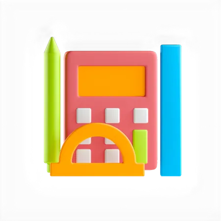 Learning Tools  3D Icon