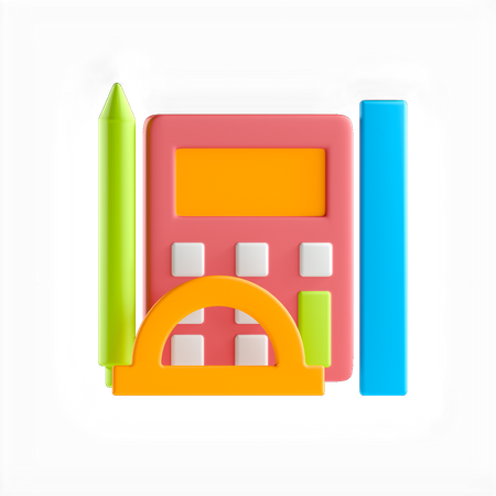 Learning Tools 3D Icon